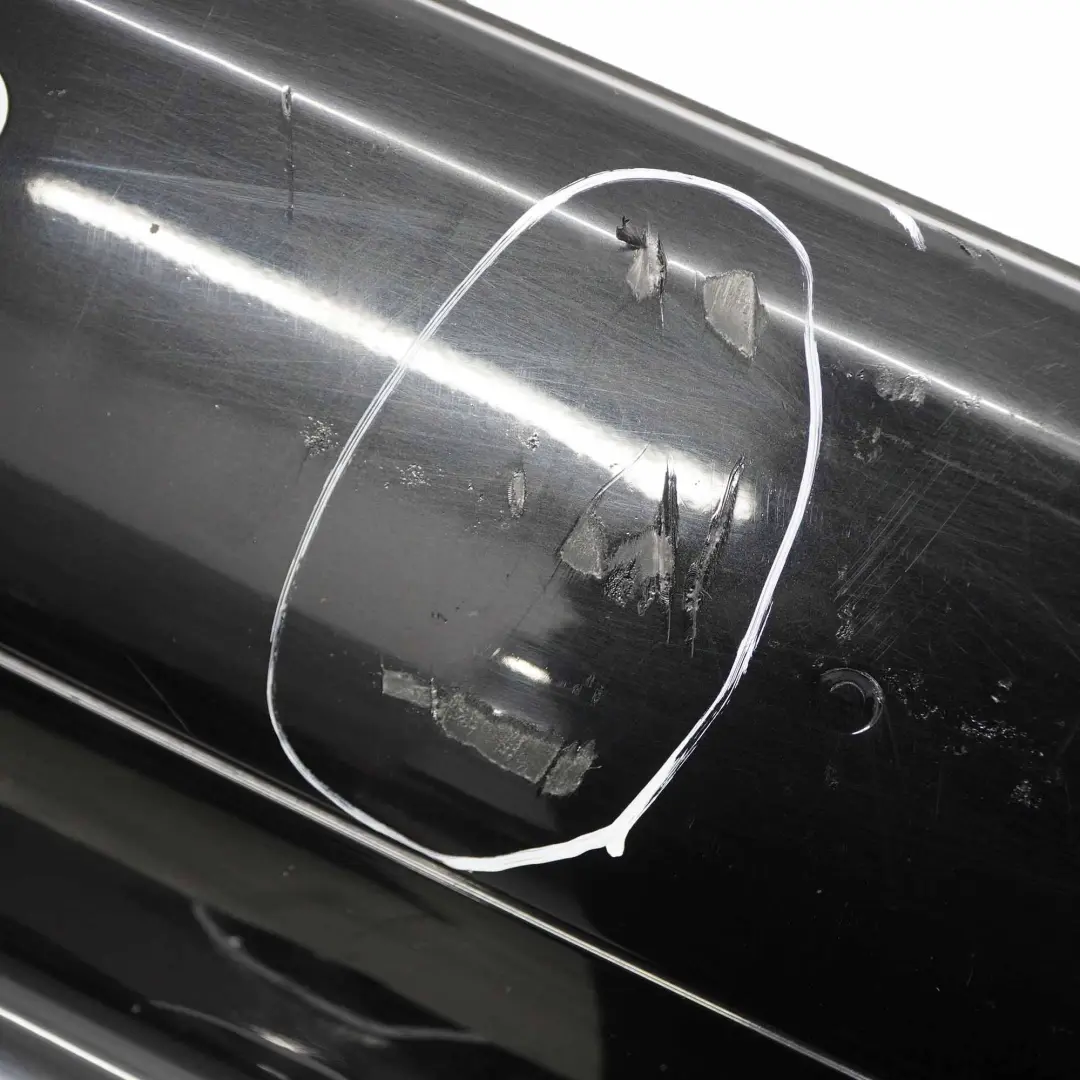 Rear Bumper BMW E61 LCI Touring Trim Panel PDC Black Sapphire Metallic - 475 - SKU 0422357-BS2 - Part number 0422357