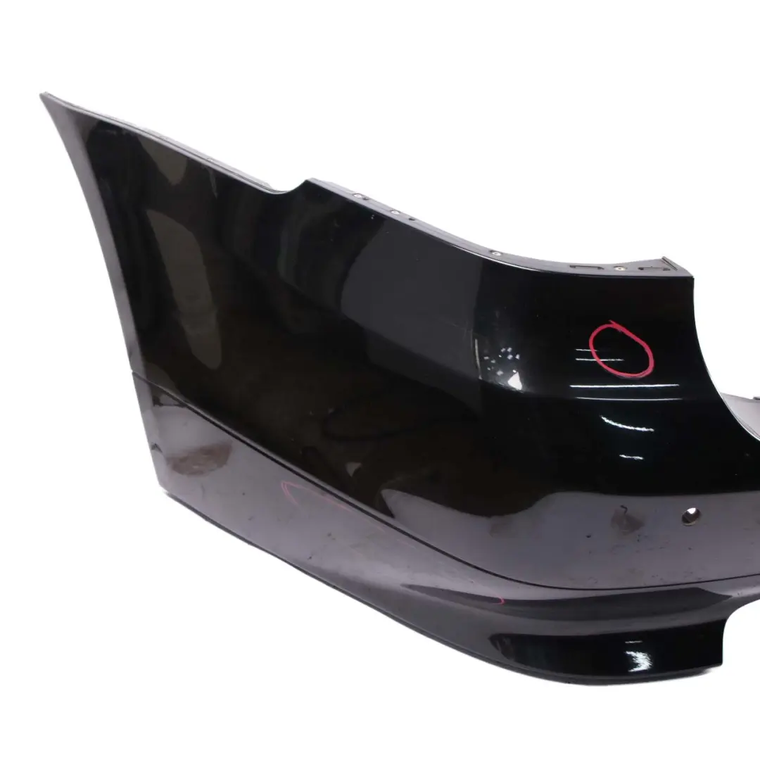 Bumper BMW E61 LCI Touring Trim Panel PDC Black Sapphire Metallic - 475 to Rear with Part number 0422357 Rear Bumper BMW E61 LCI Touring Trim Panel PDC Black Sapphire Metallic - 475 - SKU 0422357-BS - Part number 0422357