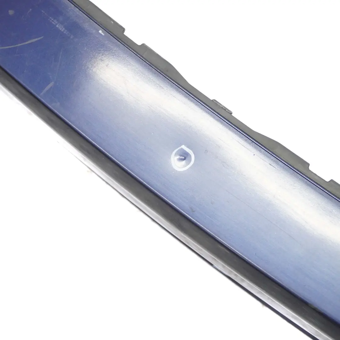 BMW E61 LCI Touring Rear Bumper Trim Panel PDC Tiefseeblau Deep Sea Blue - A76 - SKU 0422357-DSB1 - Part number 0422357