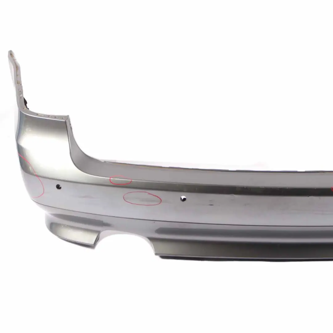 BMW E61 LCI Bumper Trim Touring Rear Panel PDC Spacegrau Space Grey - A52 - SKU 0422357-SCG1 - Part number 51120422357