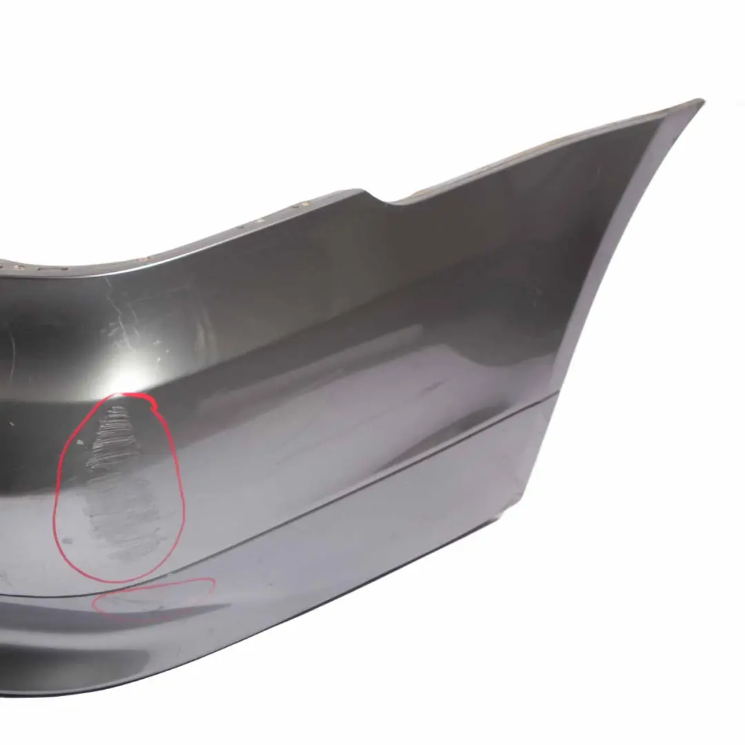 BMW E61 LCI Bumper Trim Touring Rear Panel PDC Spacegrau Space Grey - A52 - SKU 0422357-SCG1 - Part number 51120422357