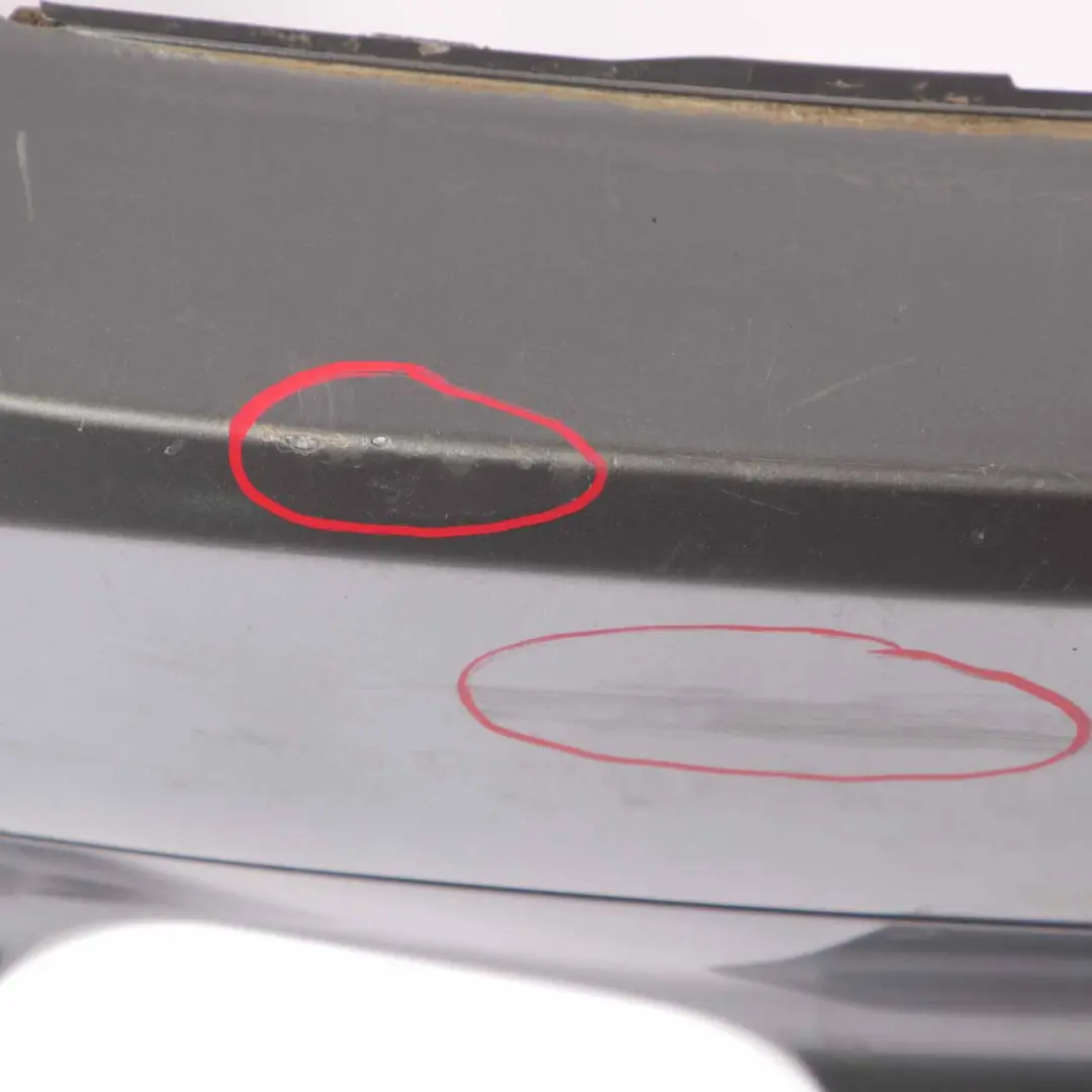 BMW E61 LCI Bumper Trim Touring Rear Panel PDC Spacegrau Space Grey - A52 - SKU 0422357-SCG1 - Part number 51120422357