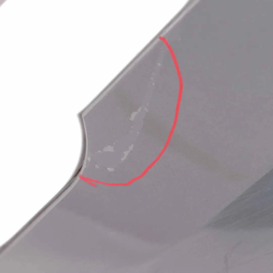 BMW E61 LCI Bumper Trim Touring Rear Panel PDC Spacegrau Space Grey - A52 - SKU 0422357-SCG1 - Part number 51120422357