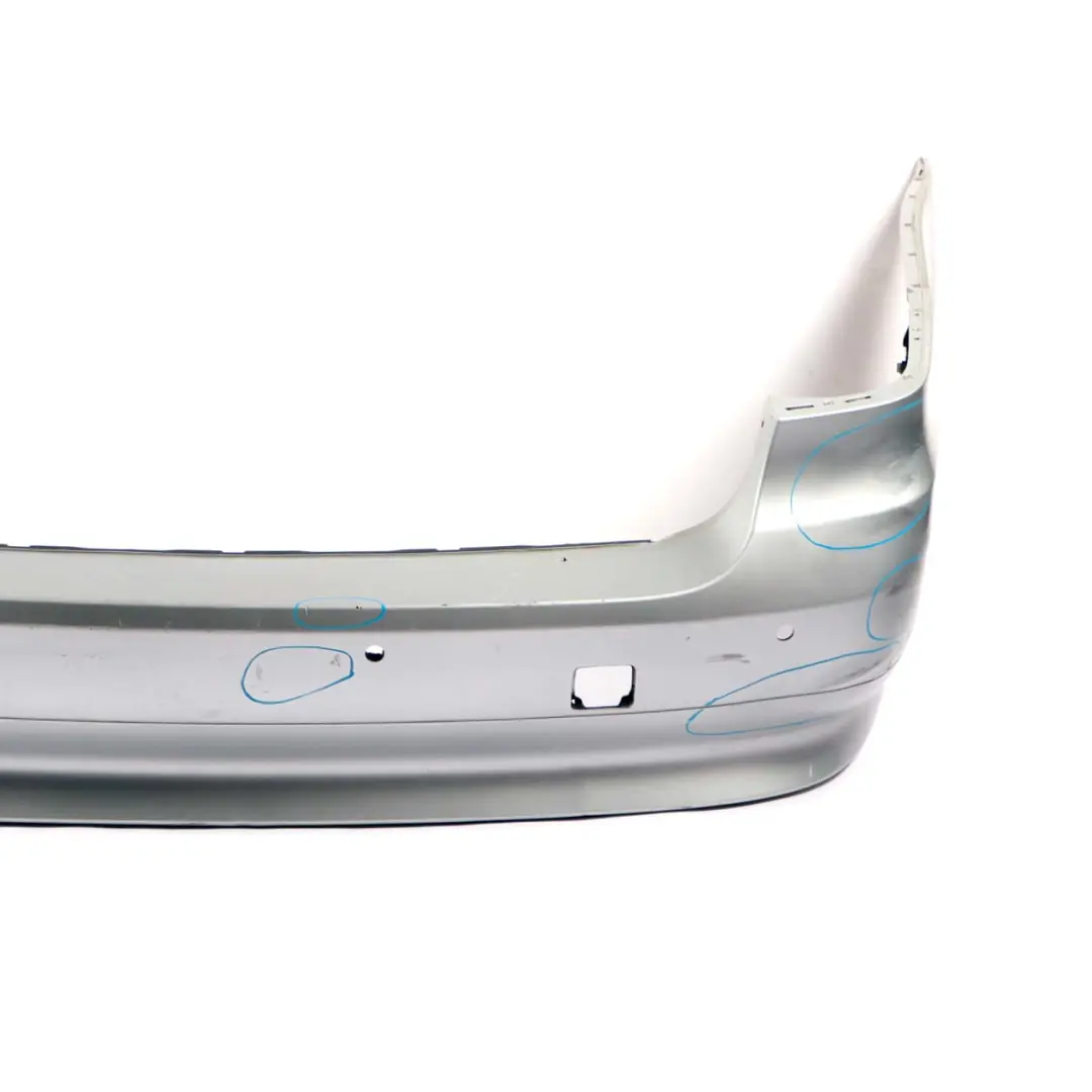 BMW 5 E61 LCI Touring Rear Bumper Trim Panel PDC Titansilber Titan Silver - 354 - SKU 0422357-TS1 - Part number 0422357