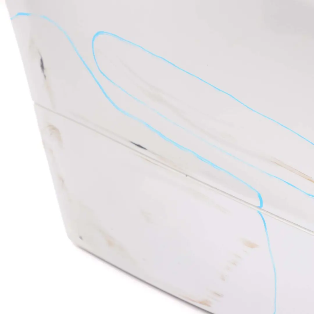 BMW 5 E61 LCI Touring Rear Bumper Trim Panel PDC Titansilber Titan Silver - 354 - SKU 0422357-TS1 - Part number 0422357