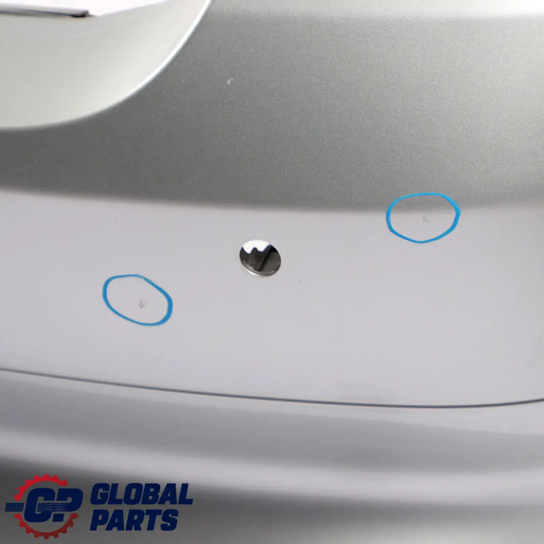 BMW 5 E61 LCI Touring Rear Bumper Trim Panel PDC Titansilber Titan Silver - 354 - SKU 0422357-TS - Part number 0422357