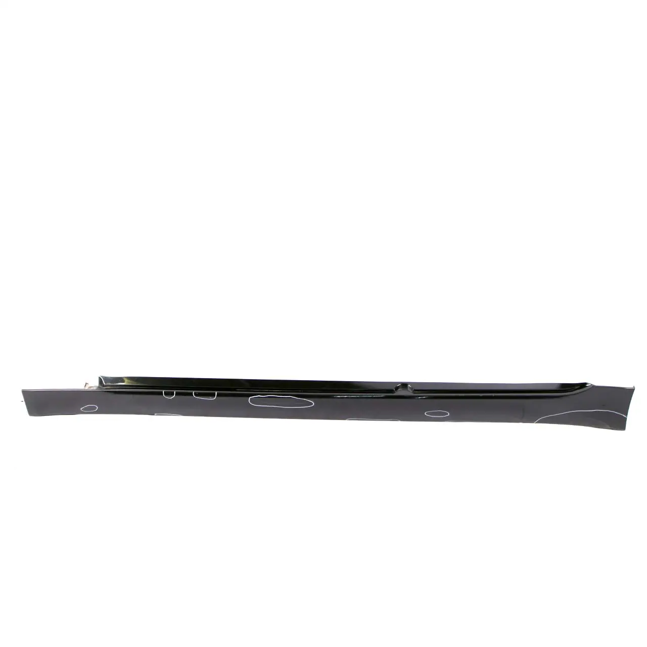 BMW E60N E61N LCI Listello Portiera Apertura Gonna SX Blu Monaco Blu - A35