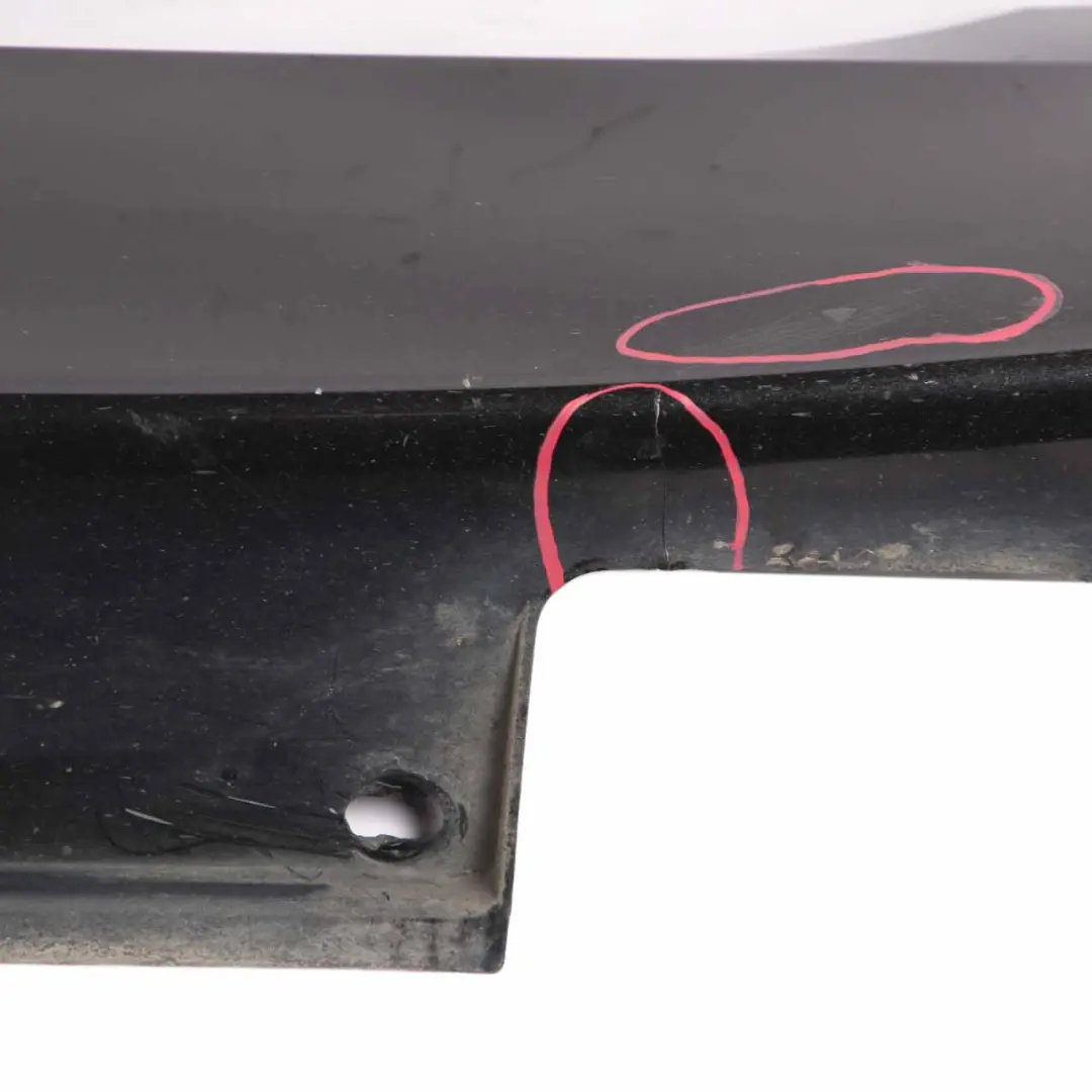 Side Skirt Door Sill Cover Left N/S Black Sapphire Metallic - 475 to BMW E60 LCI with Part number 0422464 BMW E60 LCI Side Skirt Door Sill Cover Left N/S Black Sapphire Metallic - 475 - SKU 0422464-BS2 - Part number 0422464