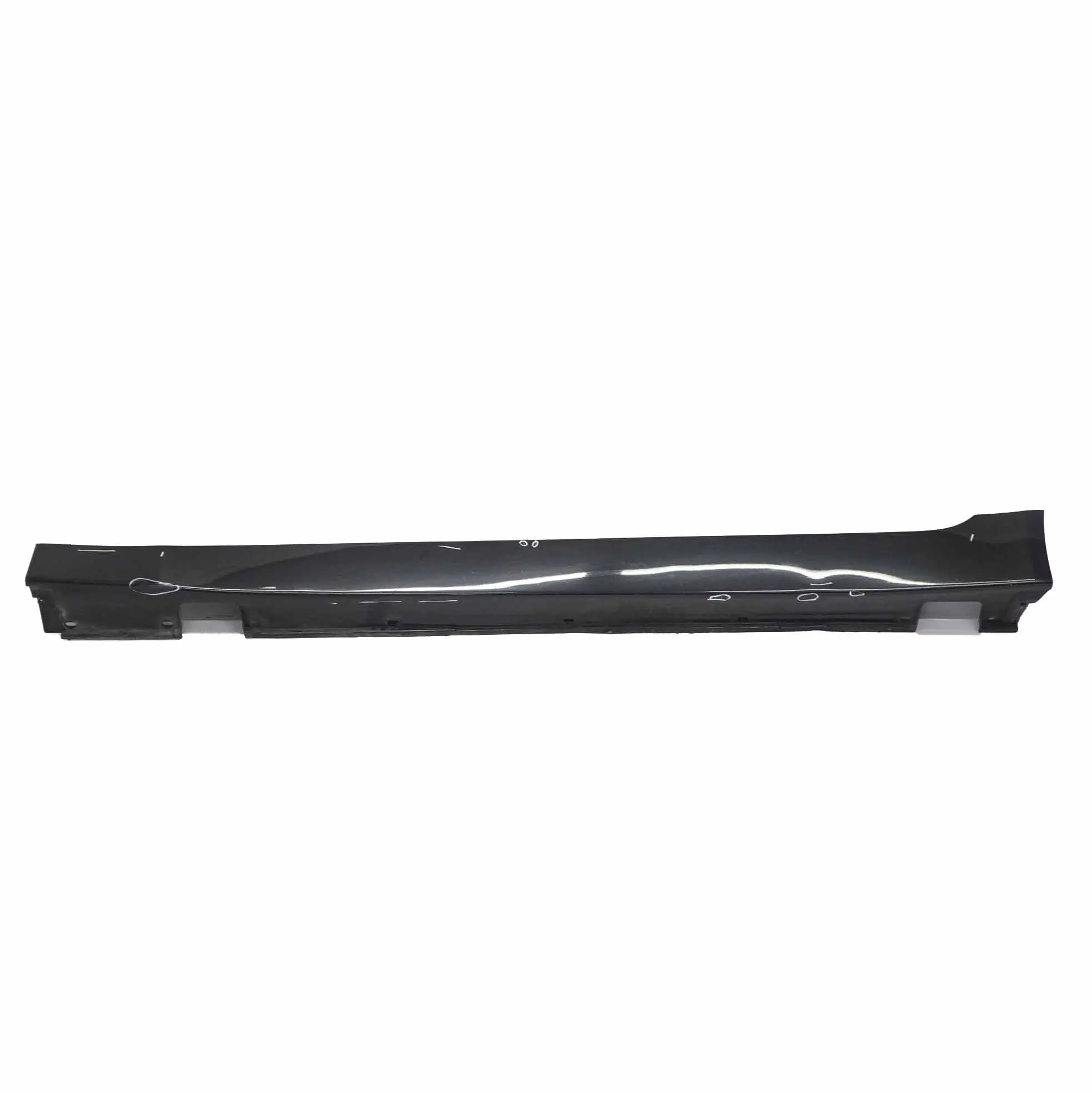 BMW E60 LCI Seitenschwellerabdeckung links N/S Schwarz Saphir Metallic - 475