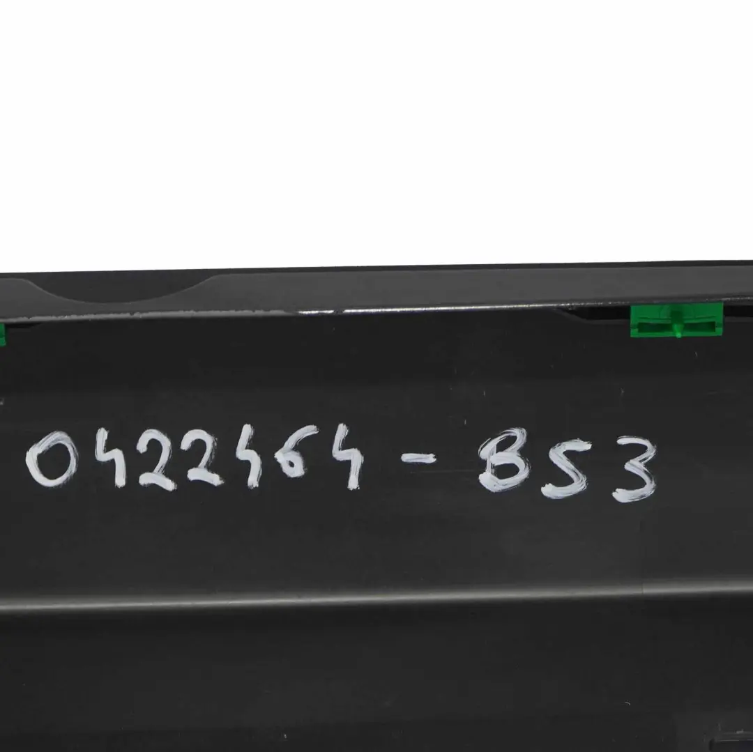 BMW E60 LCI Jupe latérale Cache seuil de porte gauche Noir Saphir - 475 - SKU 0422464-BS3 - Numéro de pièce 0422464