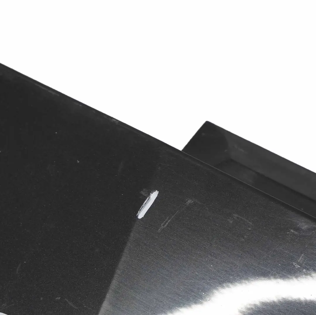 BMW E60 LCI Faldón lateral Cubre umbral de puerta Izquierdo Negro Zafiro - 475 - SKU 0422464-BS3 - Número de pieza 0422464