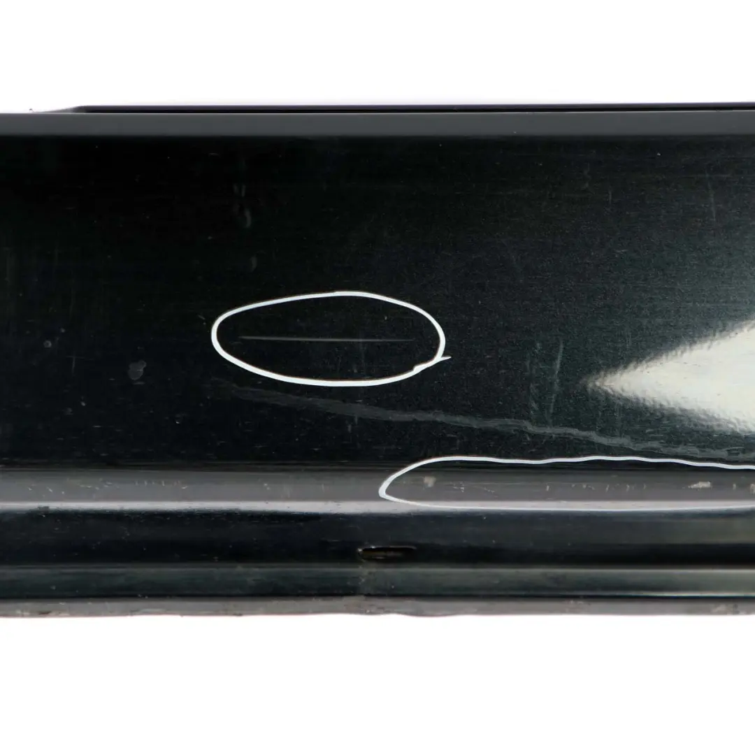 BMW E60 E61 LCI Zócalo Cubierta Falda Lateral Izquierda Negro Zafiro - 475 - SKU 0422464-BS - Número de pieza 0422464