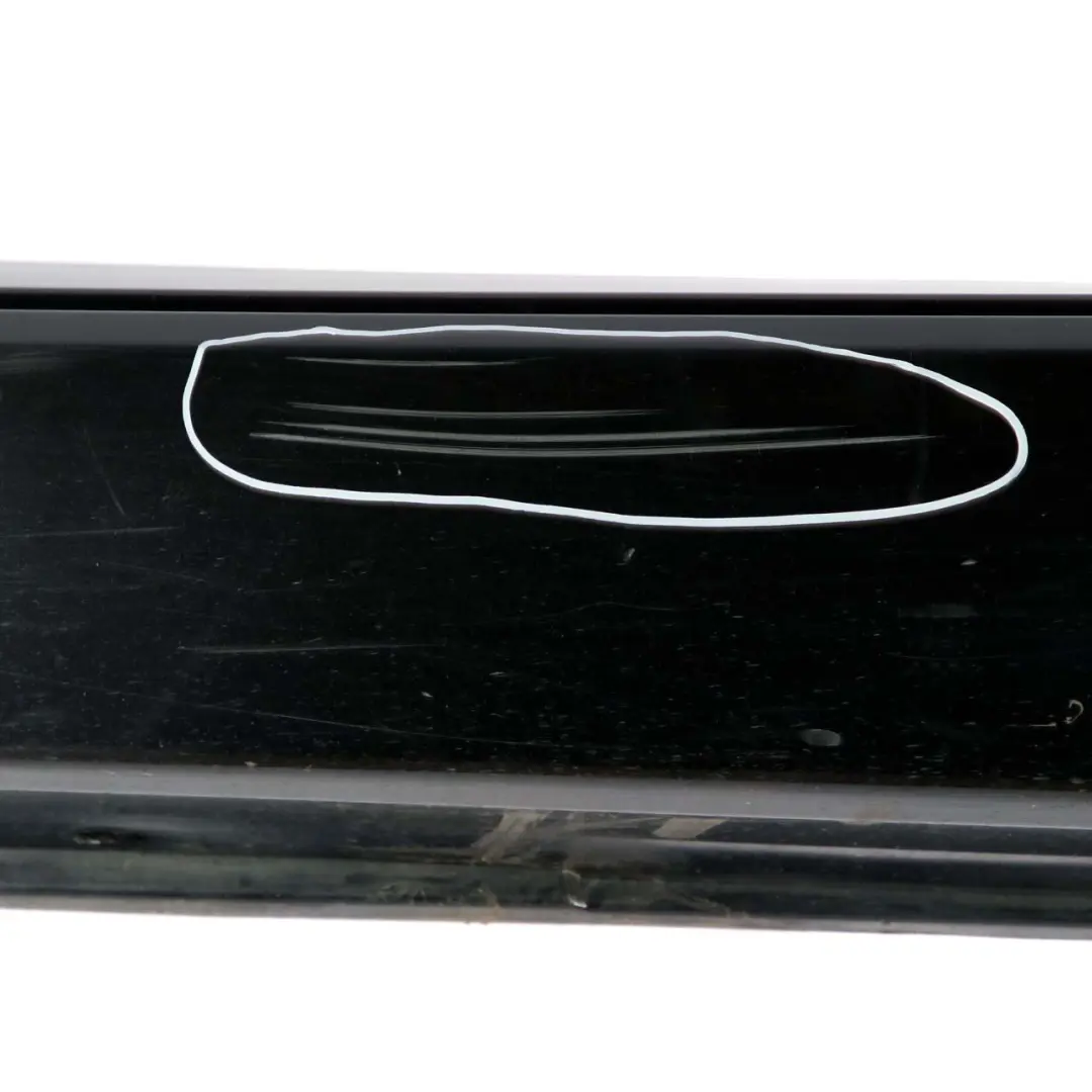 BMW E60N E61N LCI Listello Portiera Apertura Gonna SX Blu Monaco Blu - A35 - SKU 0422464-BS - Numero di parte 0422464