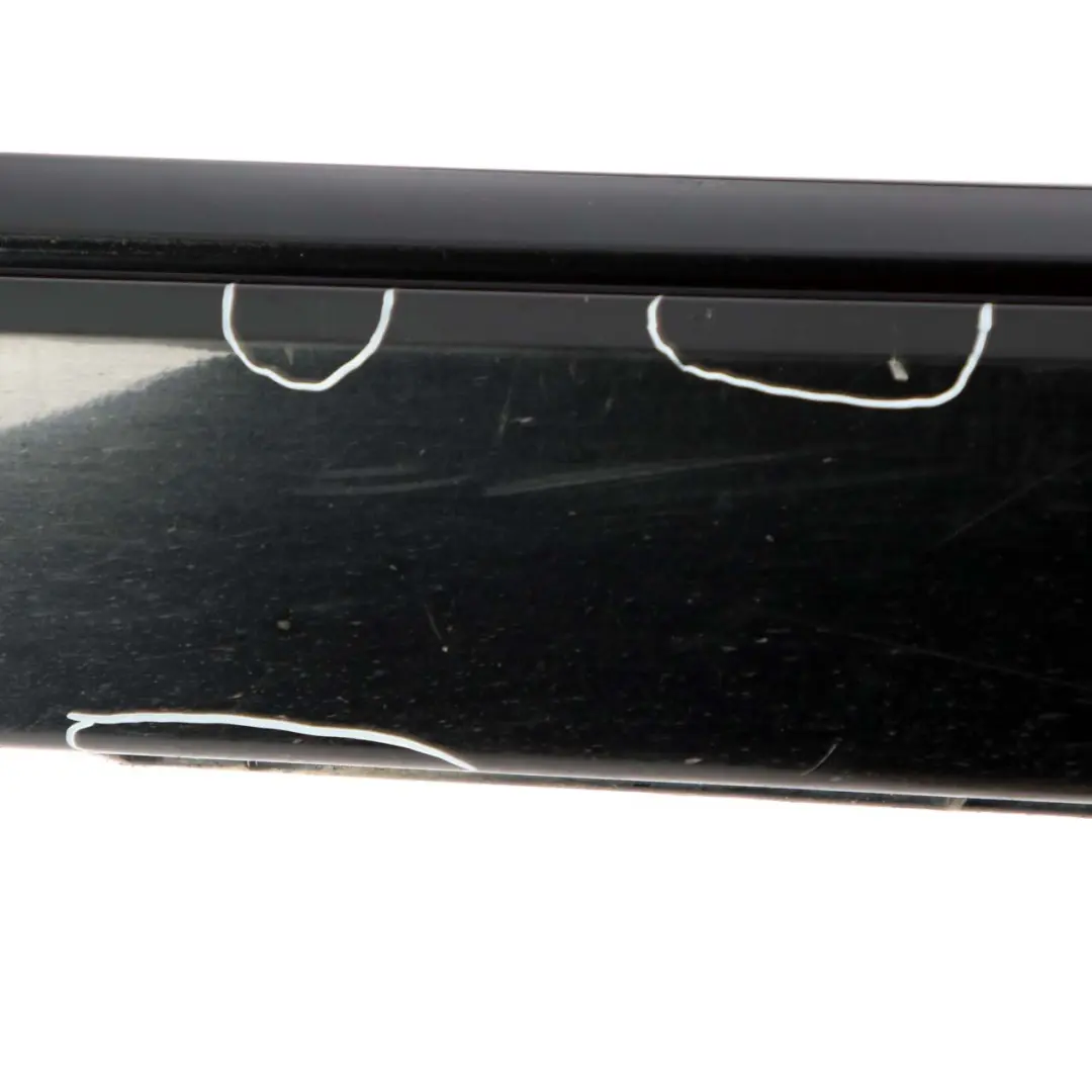 BMW E60N E61N LCI Listello Portiera Apertura Gonna SX Blu Monaco Blu - A35 - SKU 0422464-BS - Numero di parte 0422464