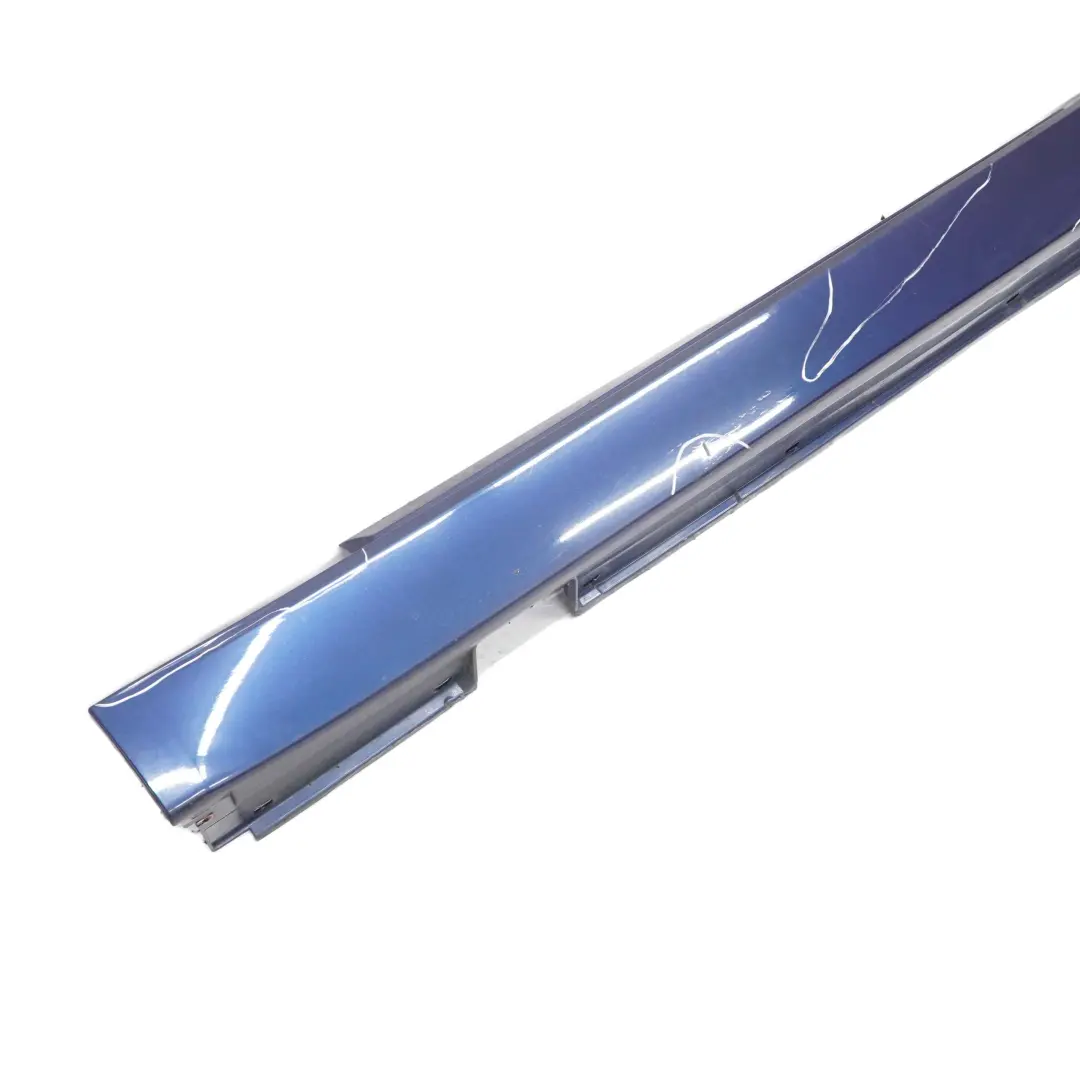 Tapa umbral puerta izquierda Faldón lateral Tiefseeblau Azul para BMW 5 E60 E61 con número de pieza 0422464 BMW 5 E60 E61 Tapa umbral puerta izquierda Faldón lateral Tiefseeblau Azul - SKU 0422464-DSB3 - Número de pieza 0422464