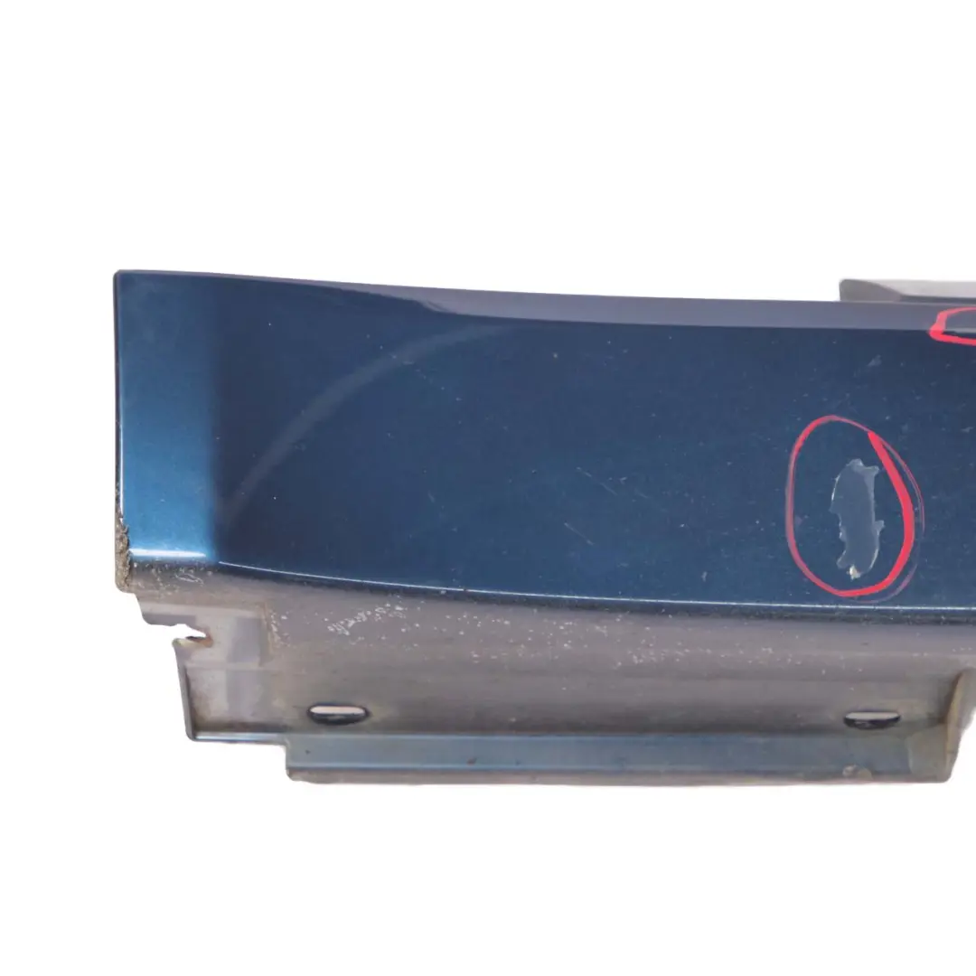 Left N/S Door Side Sill Cover Skirt Tiefseeblau Blue - A76 to BMW 5 E60 E61 LCI with Part number 0422464 BMW 5 E60 E61 LCI Left N/S Door Side Sill Cover Skirt Tiefseeblau Blue - A76 - SKU 0422464-DSB4 - Part number 0422464