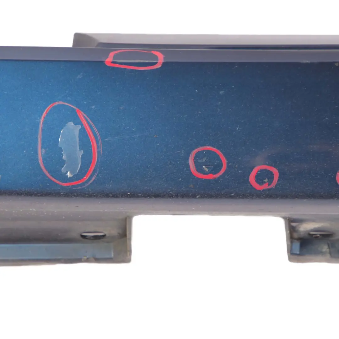 Left N/S Door Side Sill Cover Skirt Tiefseeblau Blue - A76 to BMW 5 E60 E61 LCI with Part number 0422464 BMW 5 E60 E61 LCI Left N/S Door Side Sill Cover Skirt Tiefseeblau Blue - A76 - SKU 0422464-DSB4 - Part number 0422464