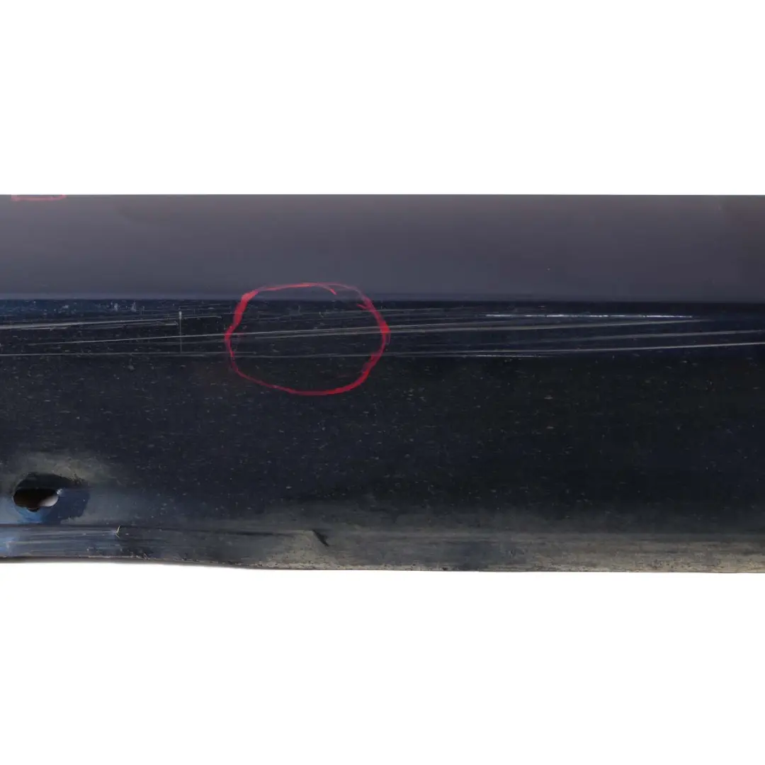 Left N/S Door Side Sill Cover Skirt Tiefseeblau Blue - A76 to BMW 5 E60 E61 LCI with Part number 0422464 BMW 5 E60 E61 LCI Left N/S Door Side Sill Cover Skirt Tiefseeblau Blue - A76 - SKU 0422464-DSB4 - Part number 0422464