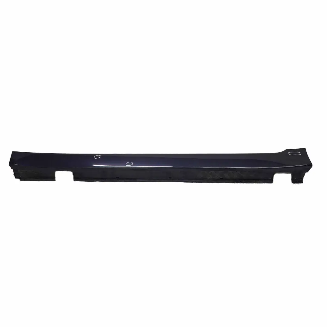 BMW E60 E61 LCI Schwellerleiste Blende Schweller Links Monacoblau Blau A35 - SKU 0422464-MB2 - Teilenummer 0422464