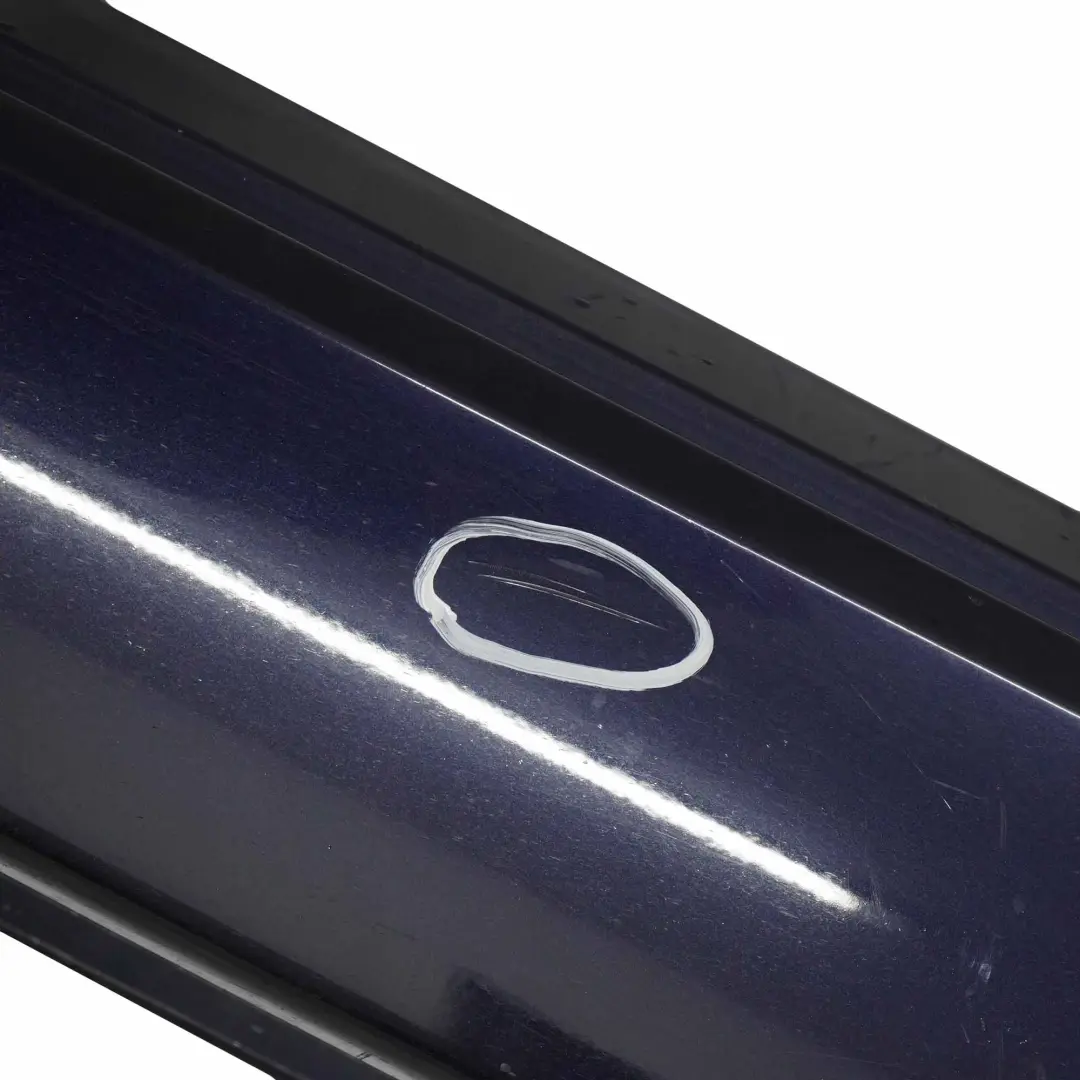 BMW E60 E61 LCI Schwellerleiste Blende Schweller Links Monacoblau Blau A35 - SKU 0422464-MB2 - Teilenummer 0422464