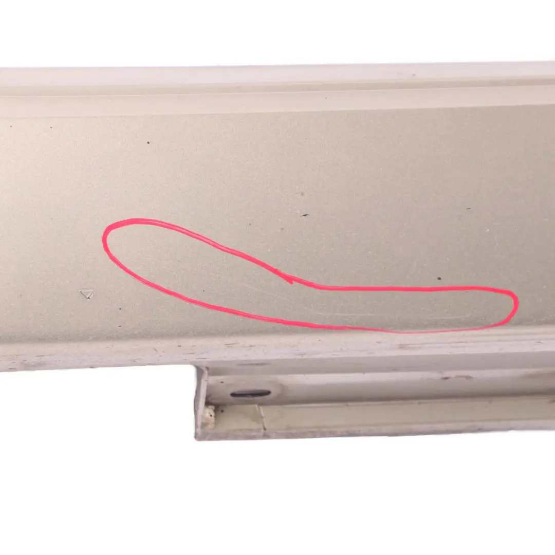  Cubre Puerta BMW E60 E61 LCI Faldón Lateral Izquierdo Bronce Platinado - A53 - SKU 0422464-PB1 - Número de pieza 0422464