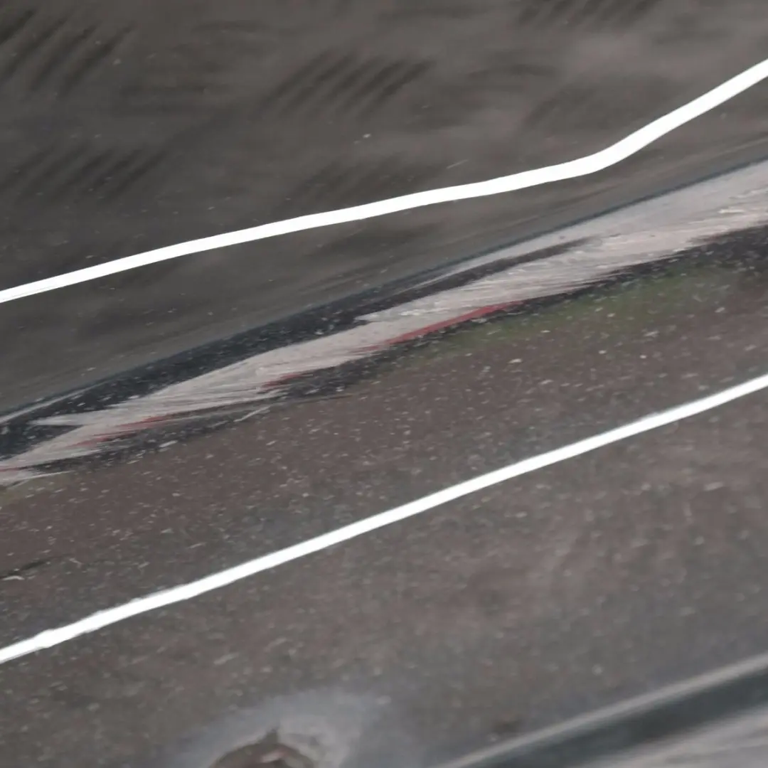 BMW 5 SERIES E60N E61N LCi Door sill cover side skirt left N/S Schwarz 2 Black - SKU 0422464-SCH - Part number 422464