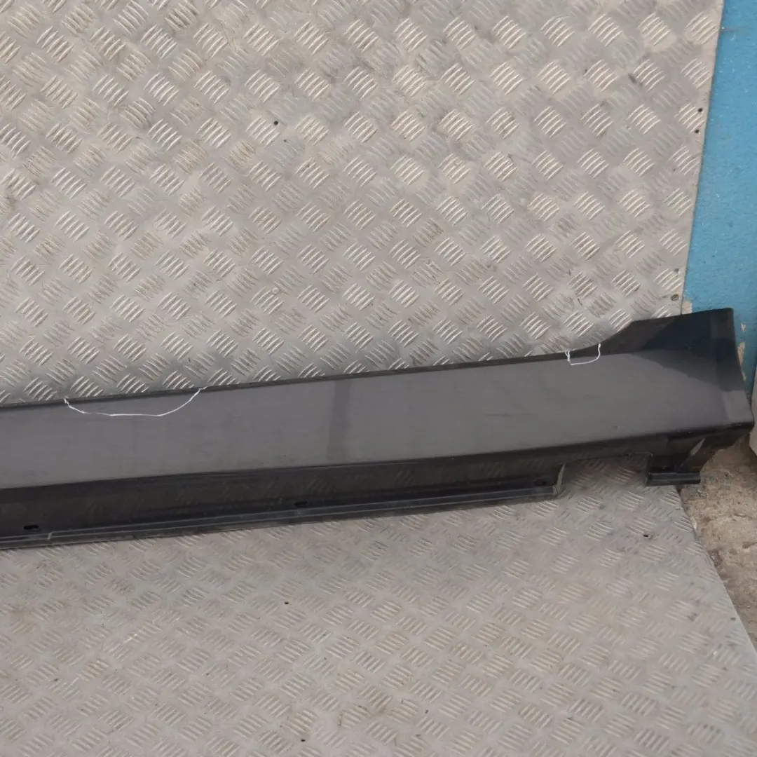 BMW 5 SERIES E60N E61N LCi Door sill cover side skirt left N/S Schwarz 2 Black - SKU 0422464-SCH1 - Part number 422464