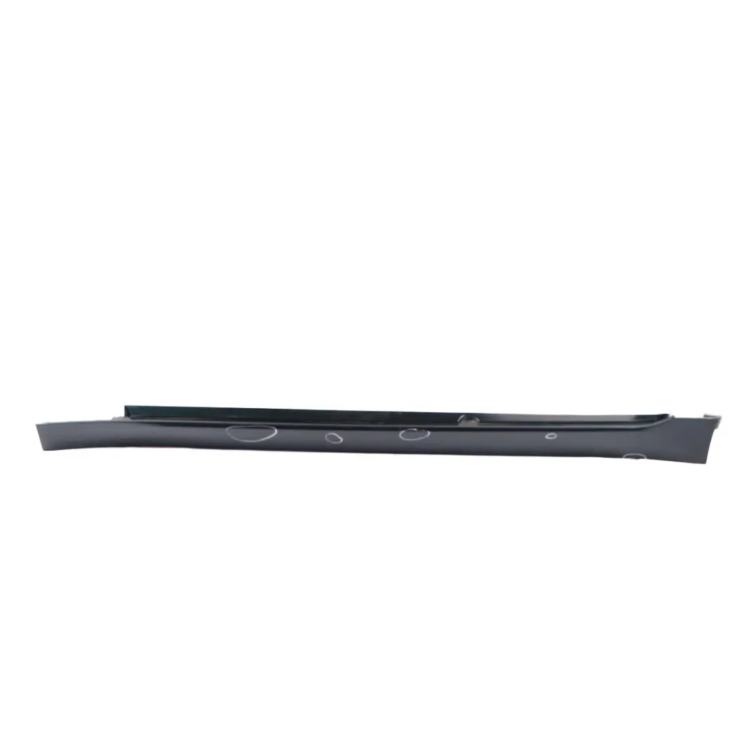 BMW 5 E60 E61 LCI Door Sill Cover Side Skirt Left N/S Tiefgruen Green - A43 - SKU 0422464-TG - Part number 0422464