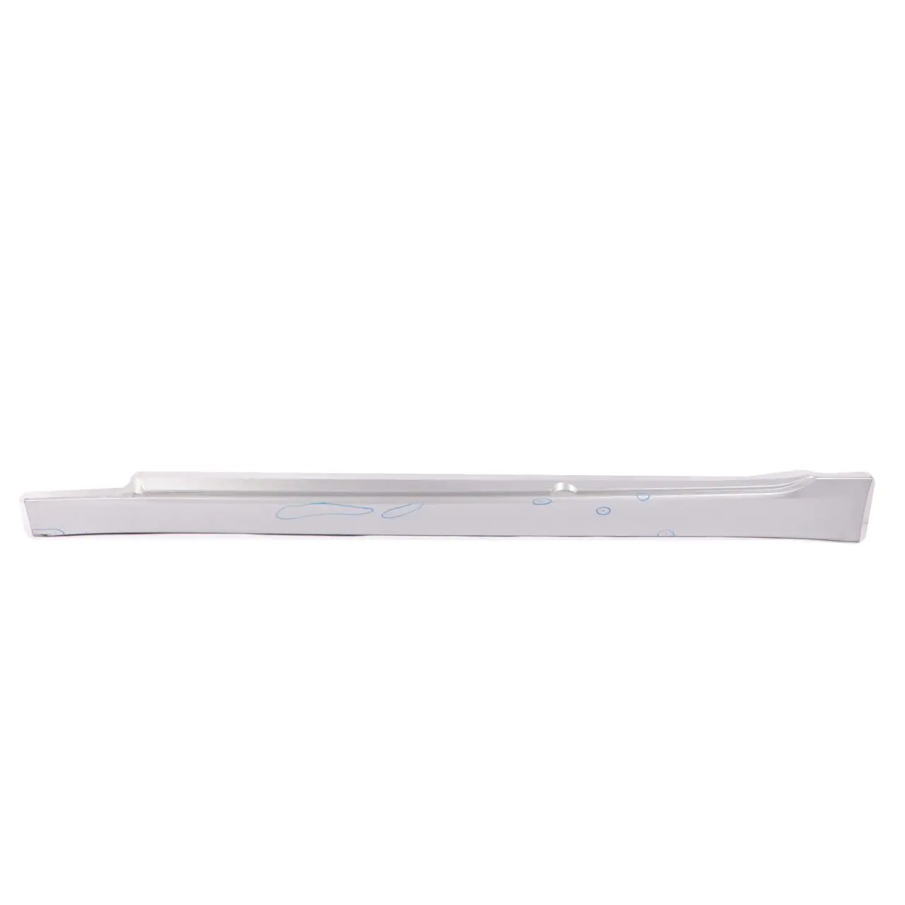 BMW E60 E61 Lift Nakładka Listwa Progowa Lewa Srebrna 0422464