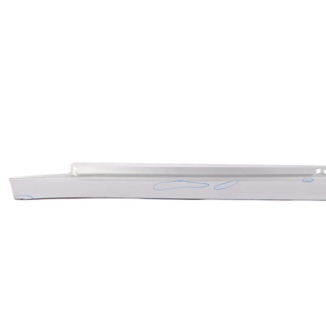Door Sill Cover BMW E60 E61 LCi Side Skirt Left N/S Titansilber Silver to with Part number 0422464 Door Sill Cover BMW E60 E61 LCi Side Skirt Left N/S Titansilber Silver - SKU 0422464-TS1 - Part number 0422464