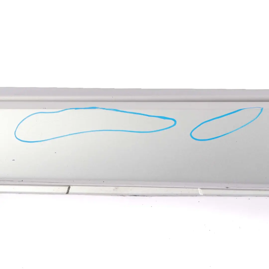  Door Sill Cover BMW E60 E61 LCi Side Skirt Left N/S Titansilber Silver - SKU 0422464-TS1 - Part number 0422464