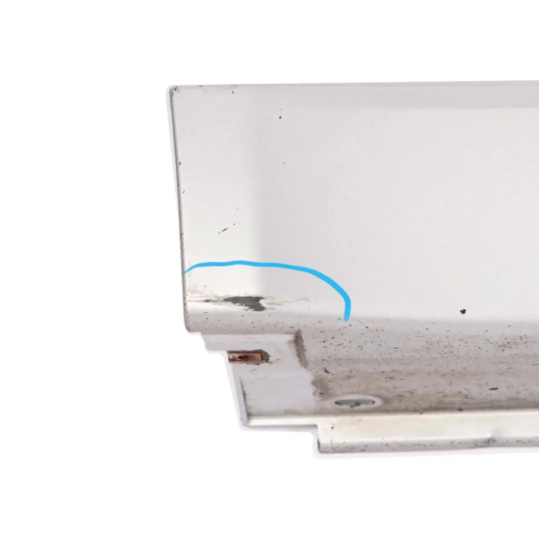 Door Sill Cover BMW E60 E61 LCi Side Skirt Left N/S Titansilber Silver to with Part number 0422464 Door Sill Cover BMW E60 E61 LCi Side Skirt Left N/S Titansilber Silver - SKU 0422464-TS1 - Part number 0422464