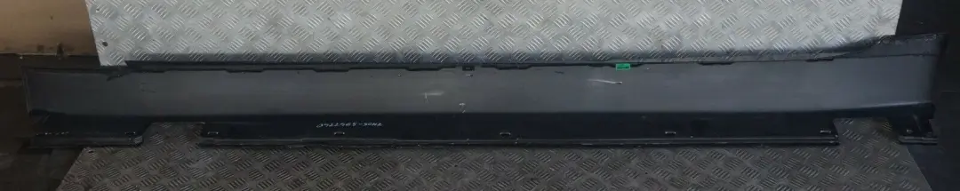 BMW 5 Series E60 E61 LCI 2 Door Sill Cover Side Skirt Right O/S Schwarz 2 Black - SKU 0422465-SCH2 - Part number 0422465