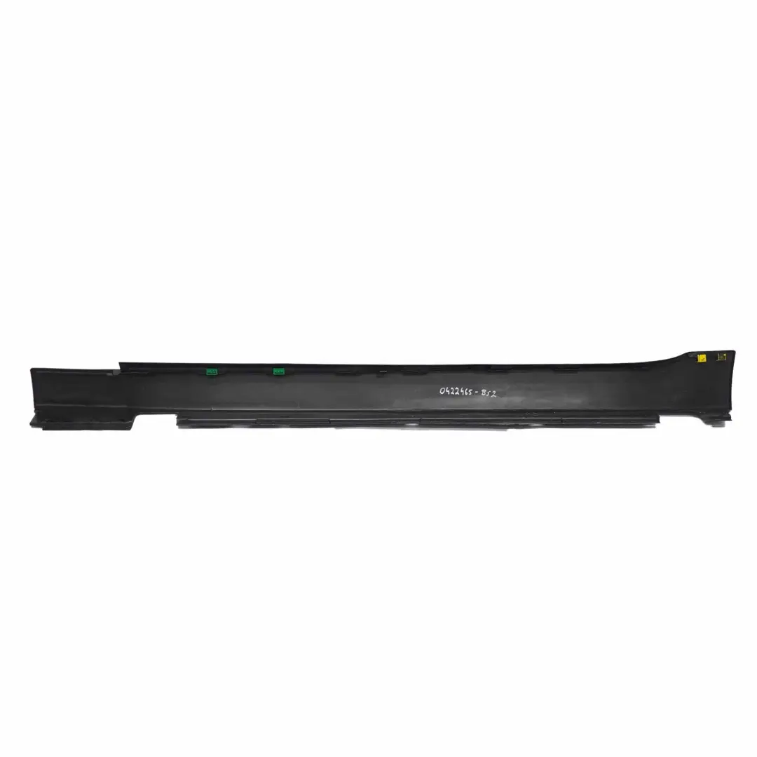  Faldón lateral BMW E60 E61 LCI Cubre umbral de puerta derecho Zafiro negro 475 - SKU 0422465-BS2 - Número de pieza 0422465