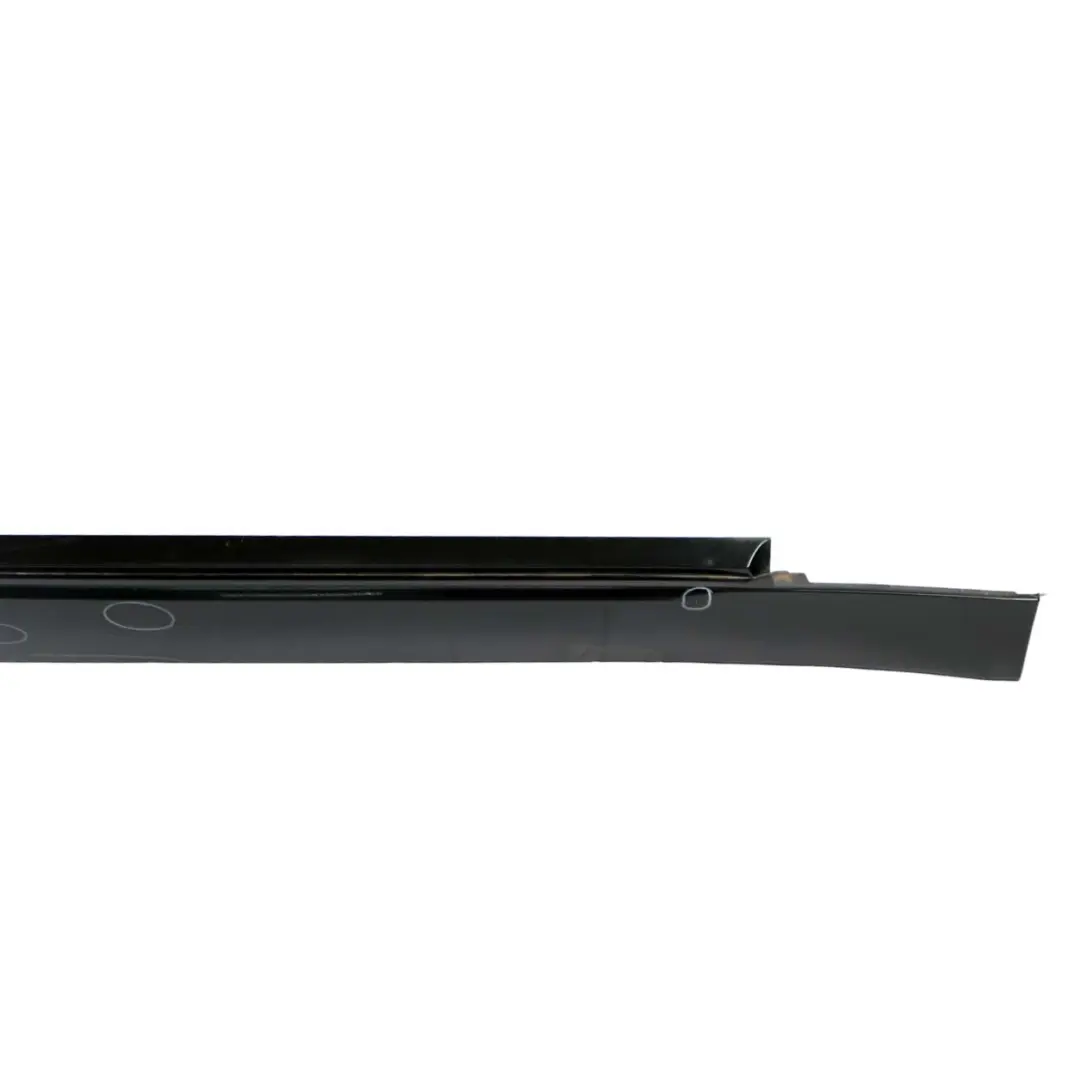 Side Skirt Door Sill Cover Right O/S E61 LCI Black Sapphire - 475 to BMW E60 LCI with Part number 422465 BMW E60 LCI Side Skirt Door Sill Cover Right O/S E61 LCI Black Sapphire - 475 - SKU 0422465-BS - Part number 422465