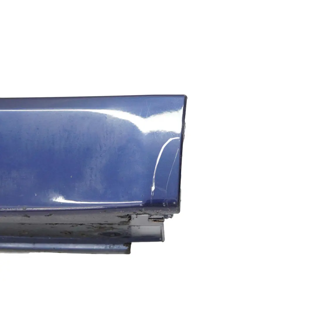 BMW 5 E60 E61 LCI Door Sill Cover Side Skirt Right O/S Tiefseeblau Blue - A76 - SKU 0422465-DSB1 - Part number 0422465