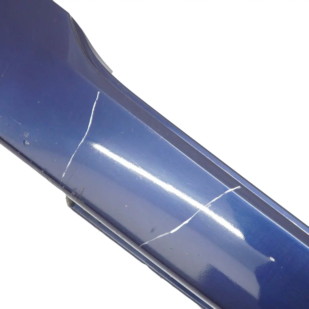BMW 5 E60 E61 LCI Door Sill Cover Side Skirt Right O/S Tiefseeblau Blue - A76 - SKU 0422465-DSB1 - Part number 0422465