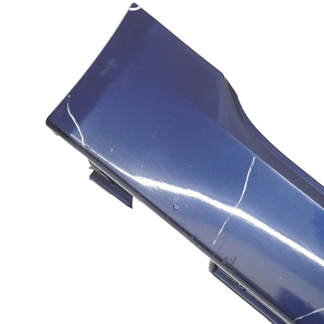 BMW 5 E60 E61 LCI Door Sill Cover Side Skirt Right O/S Tiefseeblau Blue - A76 - SKU 0422465-DSB1 - Part number 0422465
