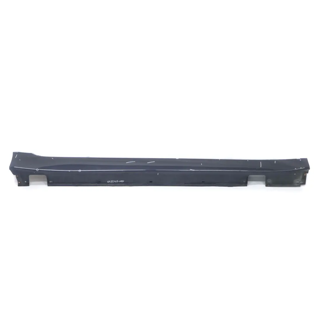 BMW E60 E61 LCI Listello Portiera Apertura Gonna Destra Blu Monaco A35 - SKU 0422465-MB1 - Numero di parte 0422465