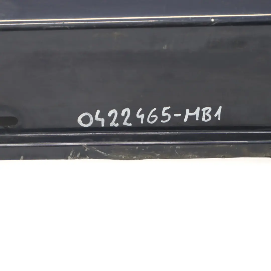 BMW E60 E61 LCI Listello Portiera Apertura Gonna Destra Blu Monaco A35 - SKU 0422465-MB1 - Numero di parte 0422465