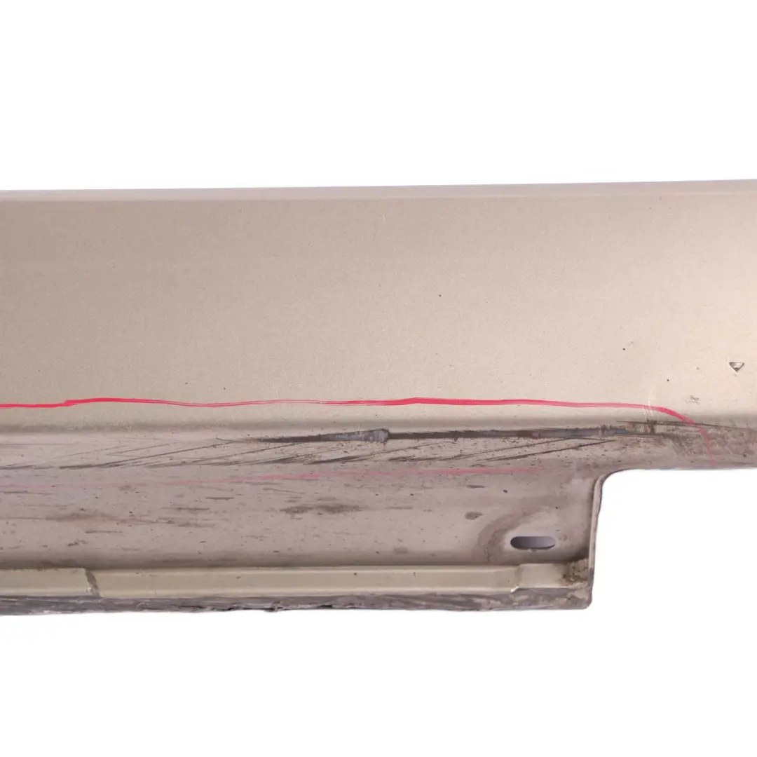 BMW 5 E60 E61 LCI Right O/S Door Sill Cover Side Skirt Platinbronze Bronze A53 - SKU 0422465-PB - Part number 0422465