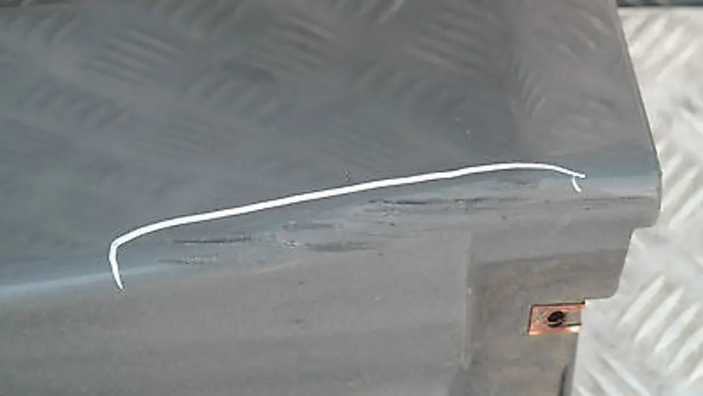 BMW 5 E60N E61N LCI Bas de Porte Couverture Seuil Droite Gris Platine Gris A68 - SKU 0422465-PG - Numéro de pièce 51770422465