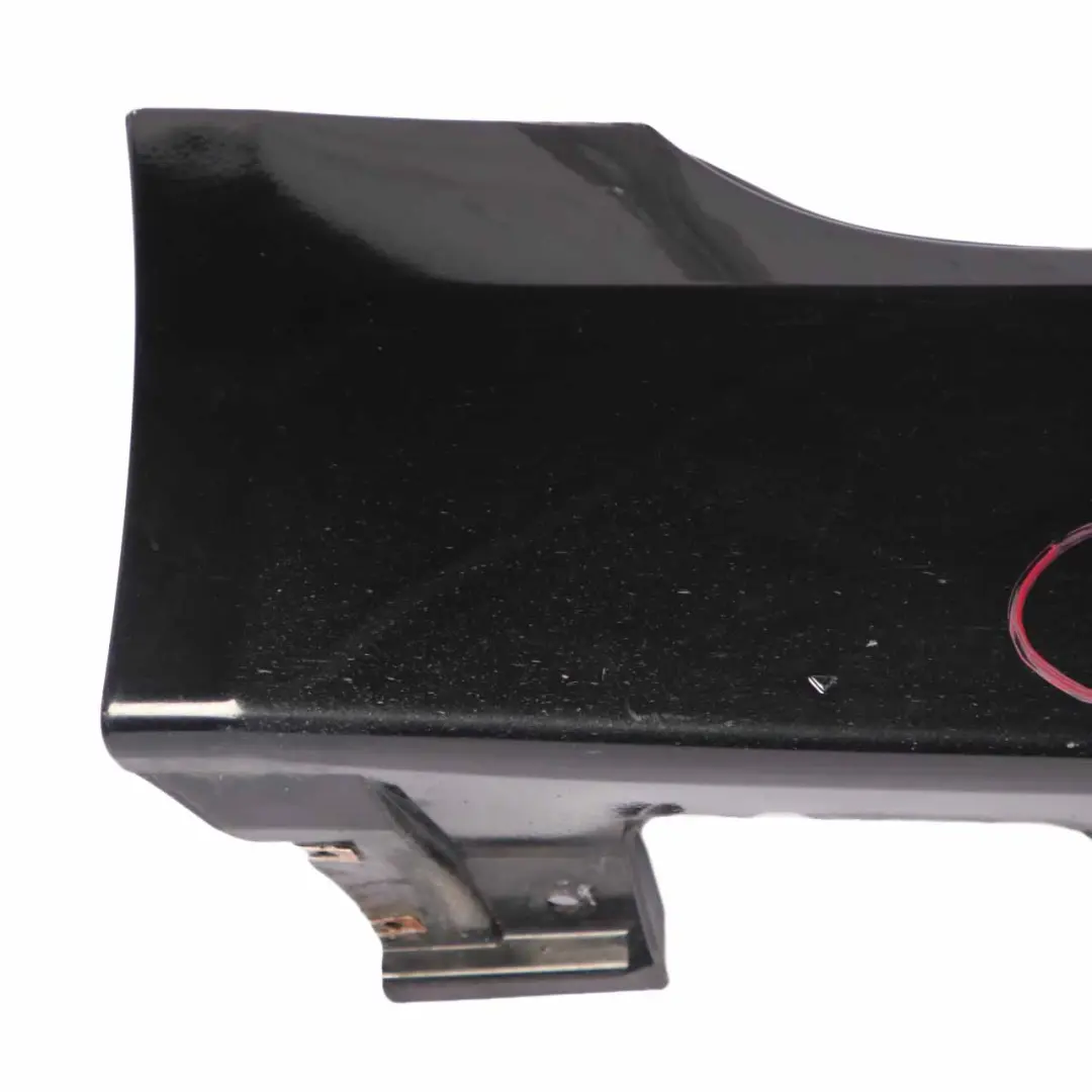BMW 5 SERIES E60N E61N LCi Door sill cover side skirt right O/S Schwarz 2 Black - SKU 0422465-SCH - Part number 422465
