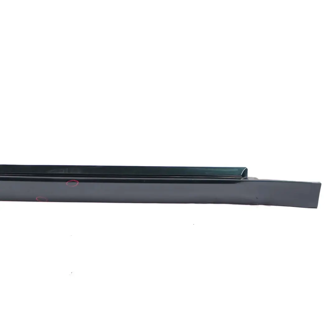 Right O/S Door Sill Cover Side Skirt Tiefgruen Deep Green A43 to BMW 5 E60 E61 LCI with Part number 0422465 BMW 5 E60 E61 LCI Right O/S Door Sill Cover Side Skirt Tiefgruen Deep Green A43 - SKU 0422465-TG1 - Part number 0422465