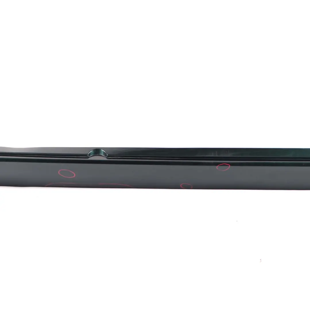 Right O/S Door Sill Cover Side Skirt Tiefgruen Deep Green A43 to BMW 5 E60 E61 LCI with Part number 0422465 BMW 5 E60 E61 LCI Right O/S Door Sill Cover Side Skirt Tiefgruen Deep Green A43 - SKU 0422465-TG1 - Part number 0422465