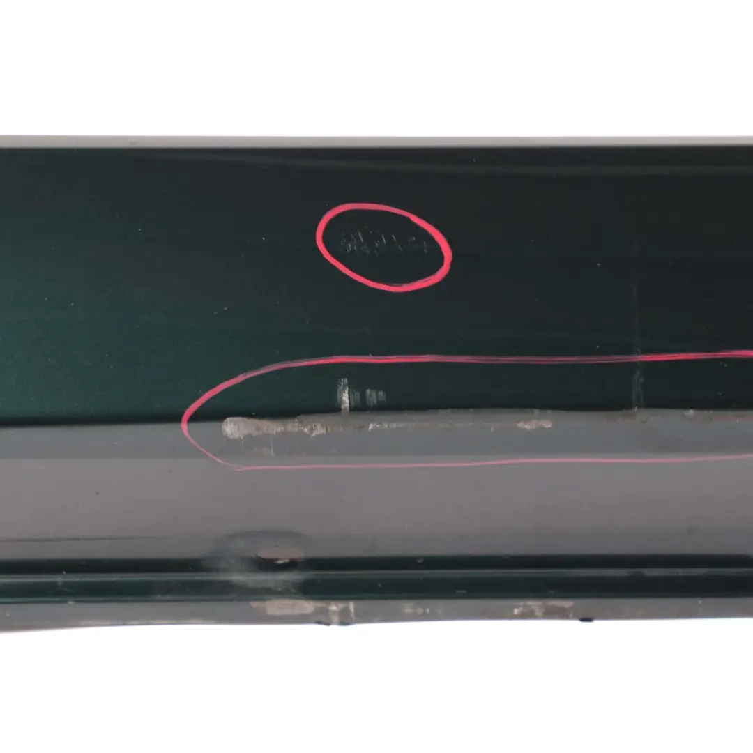 BMW 5 E60 E61 LCI Right O/S Door Sill Cover Side Skirt Tiefgruen Deep Green A43 - SKU 0422465-TG1 - Part number 0422465