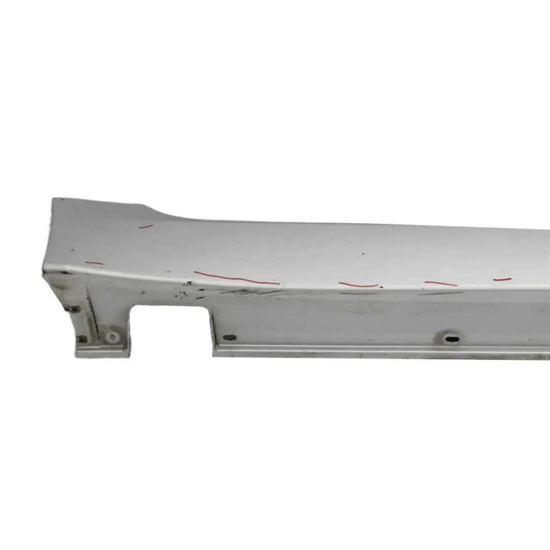  Gonna laterale BMW E60 E61 LCI davanzale destro Titansilber Argento - 354 - SKU 0422465-TS - Numero di parte 0422465