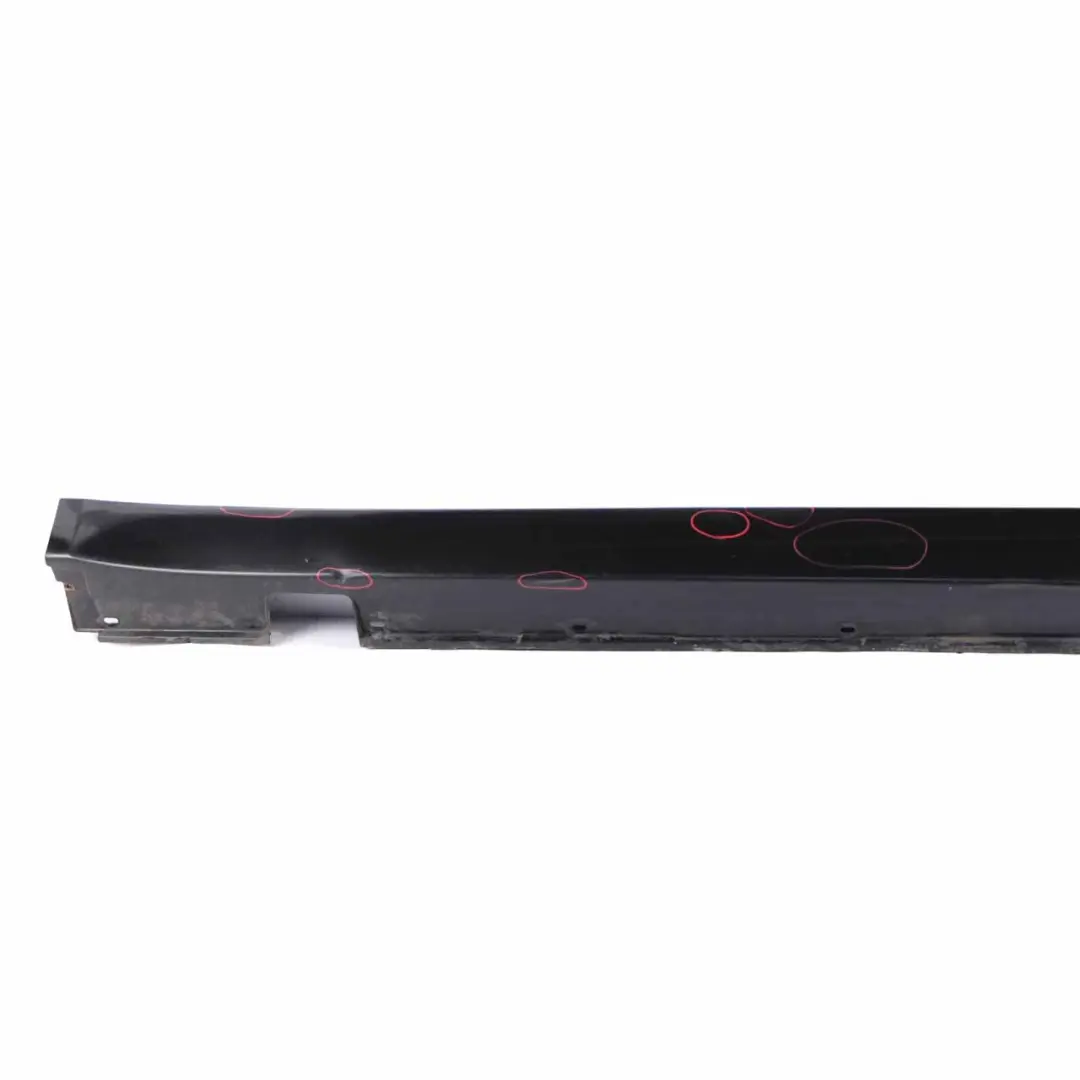 Side Skirt BMW E61 LCI Left N/S Door Sill Cover Black Sapphire Metallic - 475 - SKU 0422466-BS - Part number 0422466