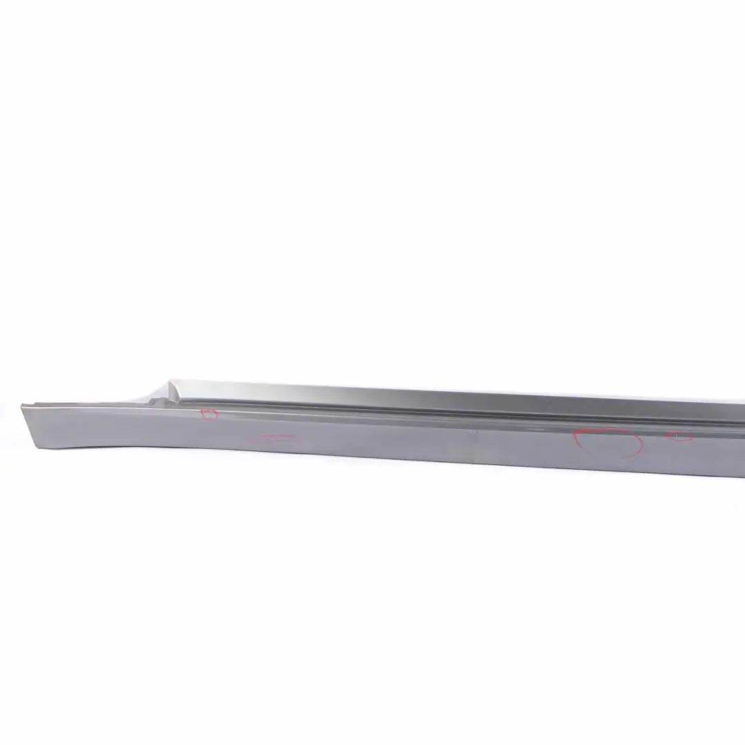 Side Skirt BMW E60 E61 LCI Left N/S Door Sill Cover Spacegrau Grey Metallic A52 to with Part number 0422466 Side Skirt BMW E60 E61 LCI Left N/S Door Sill Cover Spacegrau Grey Metallic A52 - SKU 0422466-SCG - Part number 0422466