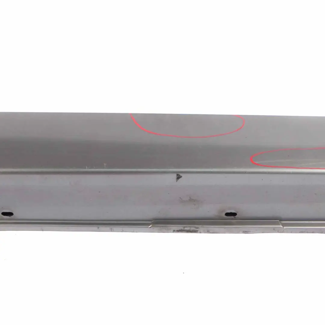  Side Skirt BMW E60 E61 LCI Right O/S Door Sill Cover Spacegrau Grey Metallic A52 - SKU 0422467-SCG - Part number 0422467